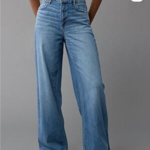 American Eagle Outfitters Light Blue Flare Jeans